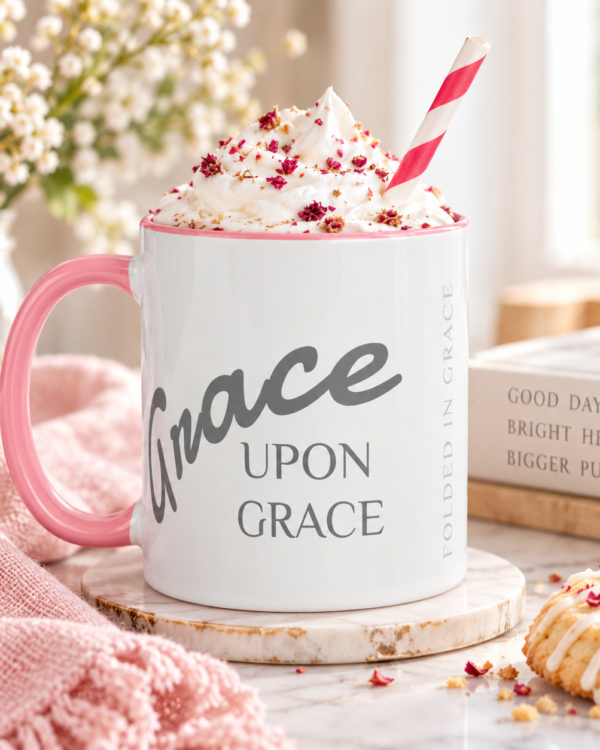 Grace Upon Grace Two-Tone Ceramic Mug