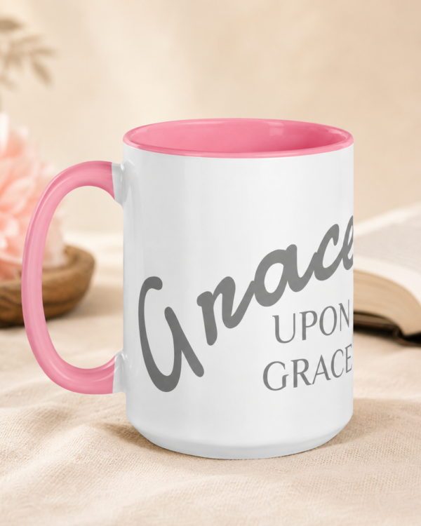 Grace Upon Grace Two-Tone Ceramic Mug