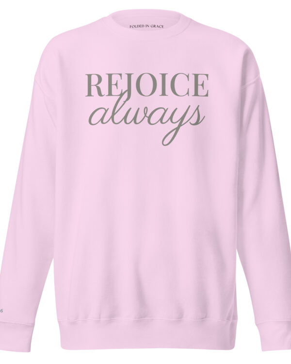 The Rejoice Always Crewneck